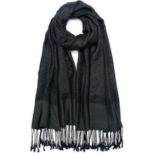 Paisley Pashmina Shawl Wrap Women Reversible Vintage Jacquard Pashmina Rave